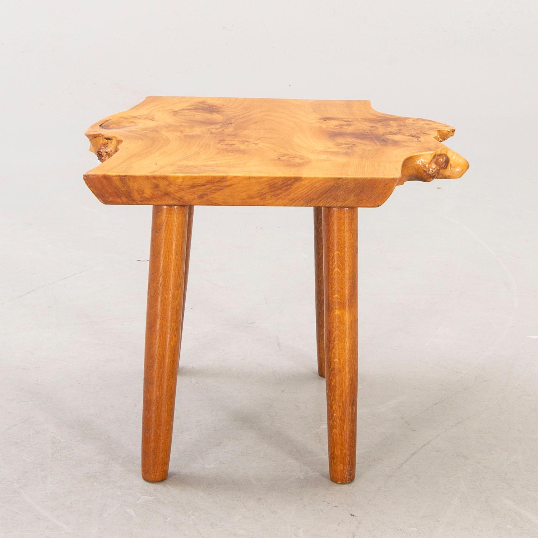 A pine table/stool mid 1900s/second part.