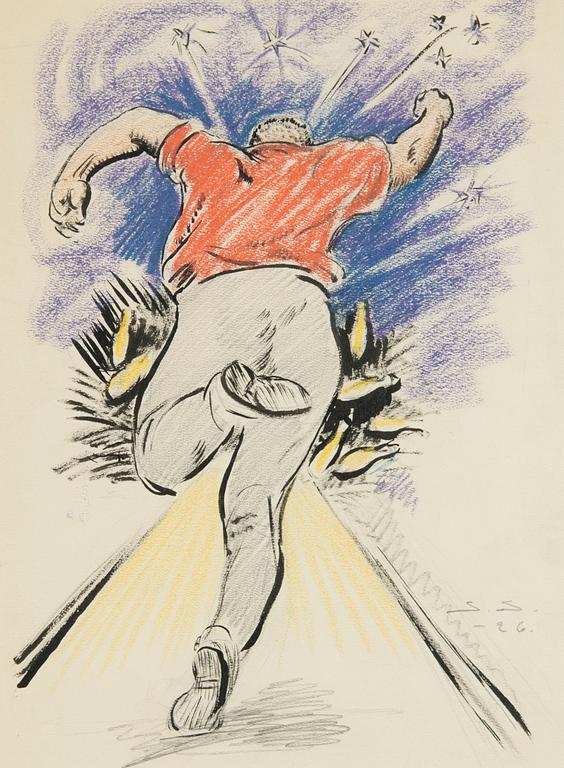 Santeri Salokivi, Bowling motif.