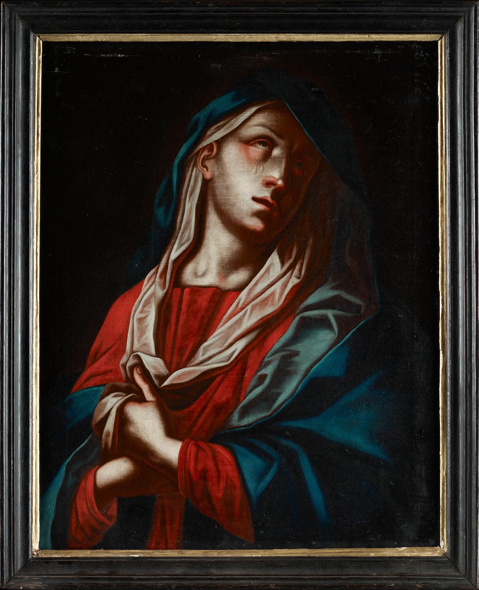 OKÄND KONSTÄR, olja på duk, Italien 1700-tal.