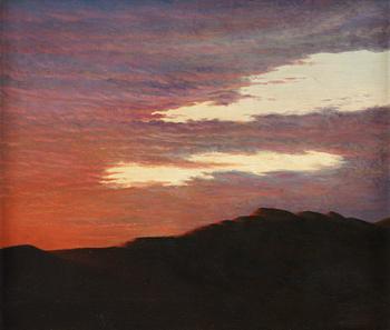 Karl Madsen, Crepuscule at Skagen.