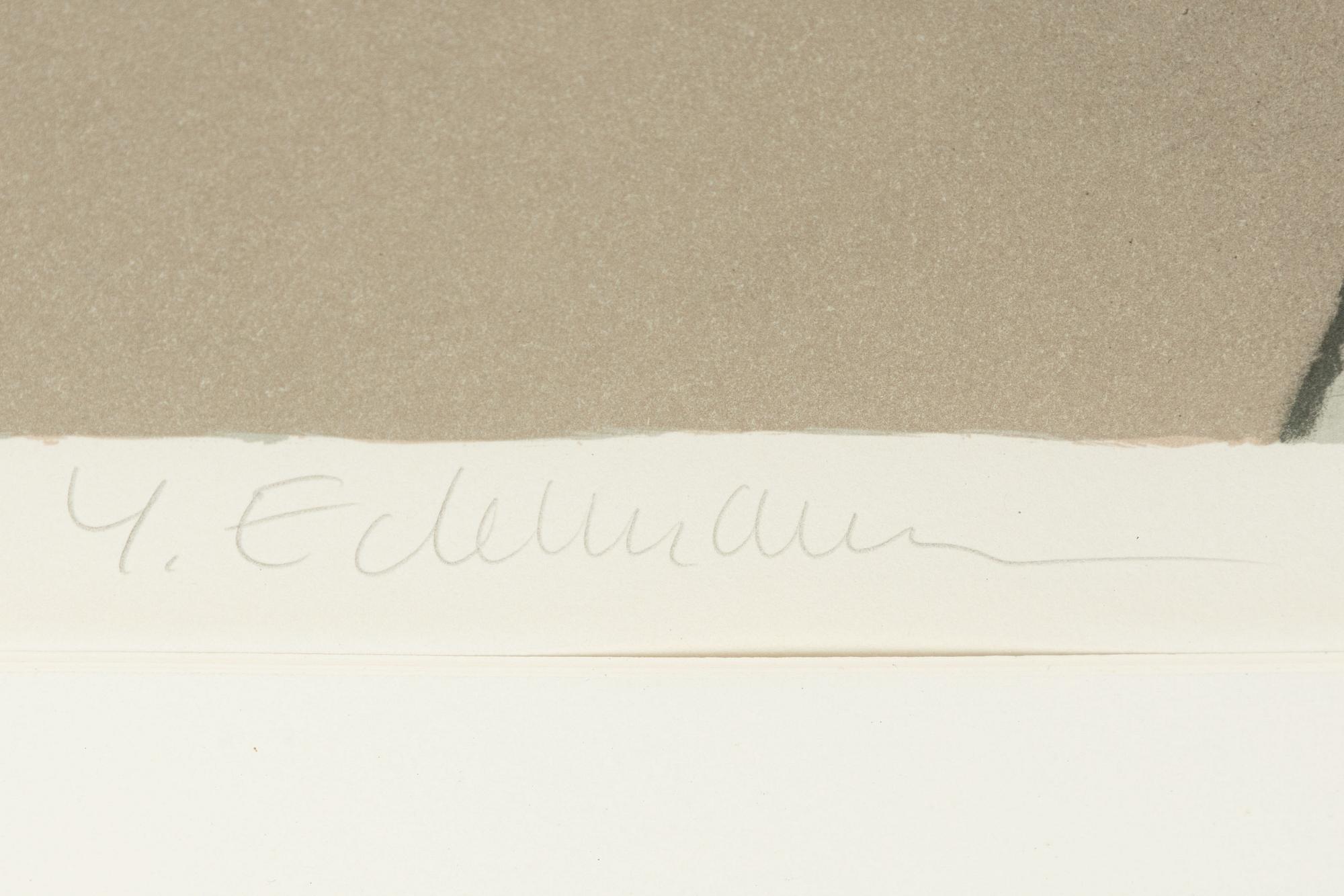 Yrjö Edelmann, Modell i papper.