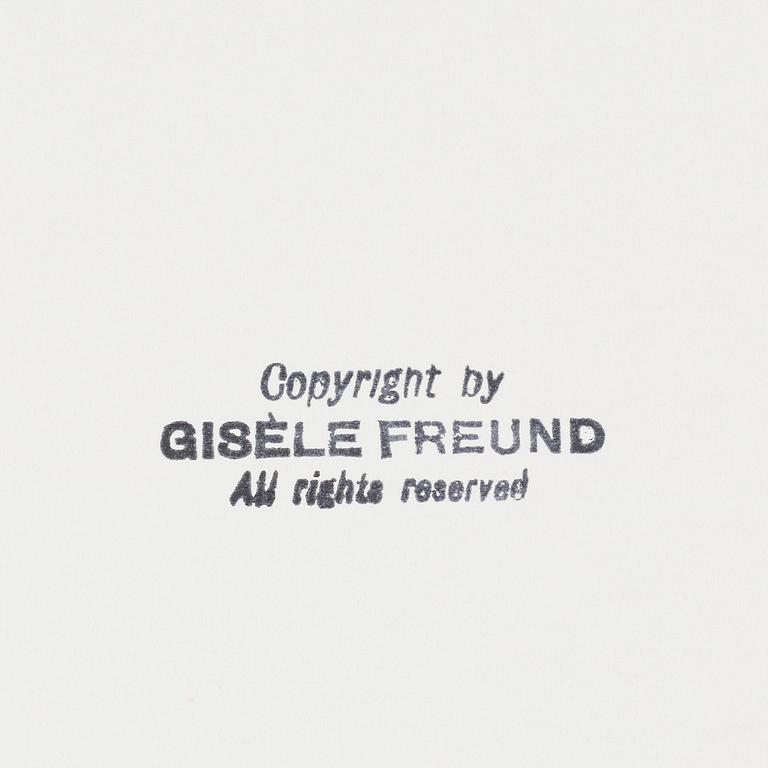 Gisèle Freund, ”Au pays des visages”.