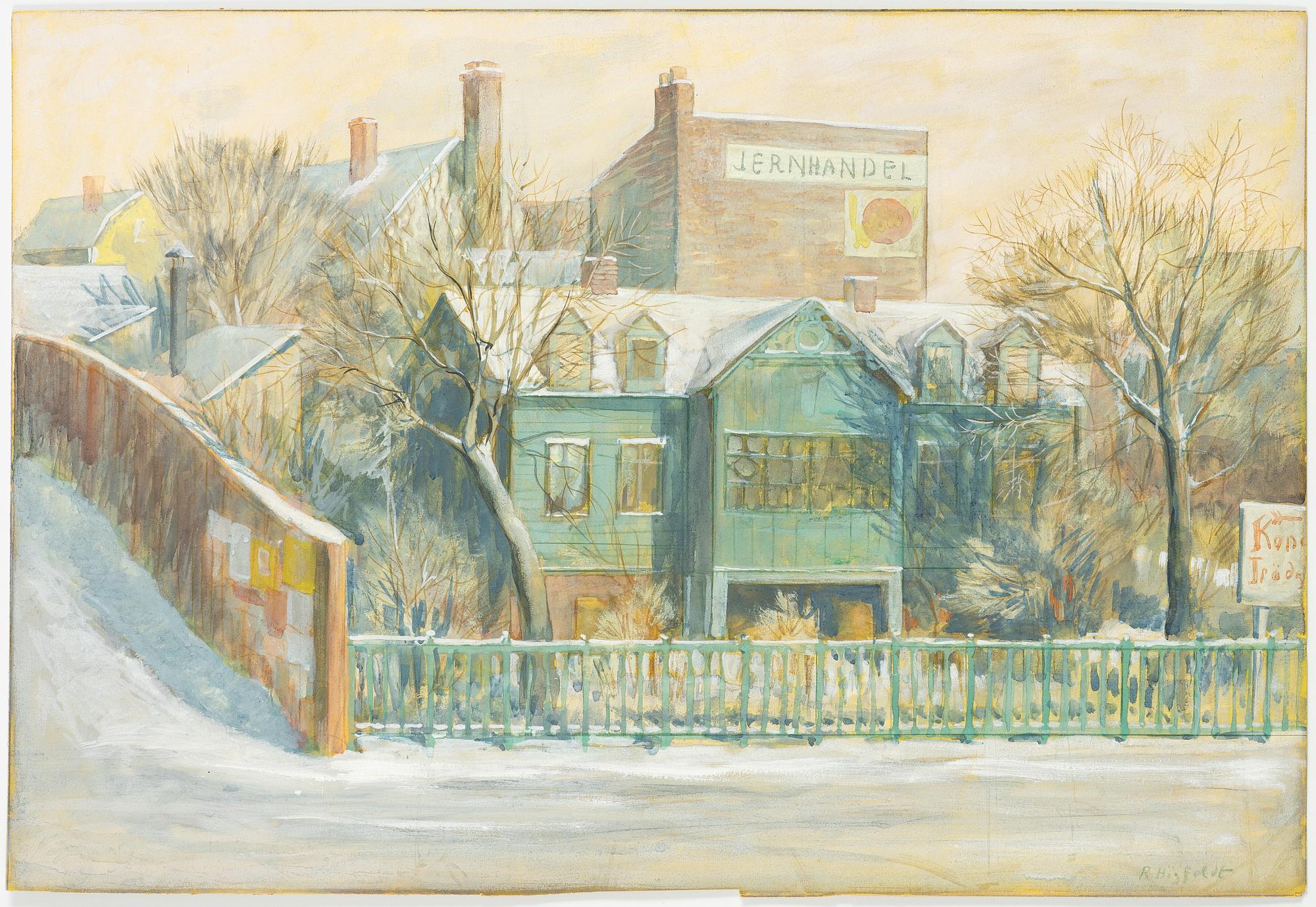 Robert Högfeldt, "Jernhandel".