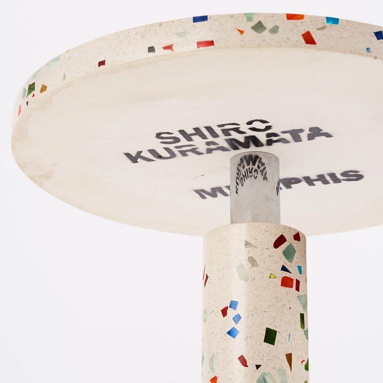 Shiro Kuramata, a "Kyoto" table, Memphis, Italy, post 1983.