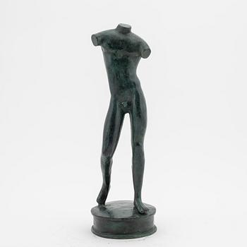 Carl Milles, efter. Skulptur, brons. Märkt Millesgården. Höjd 32 cm.