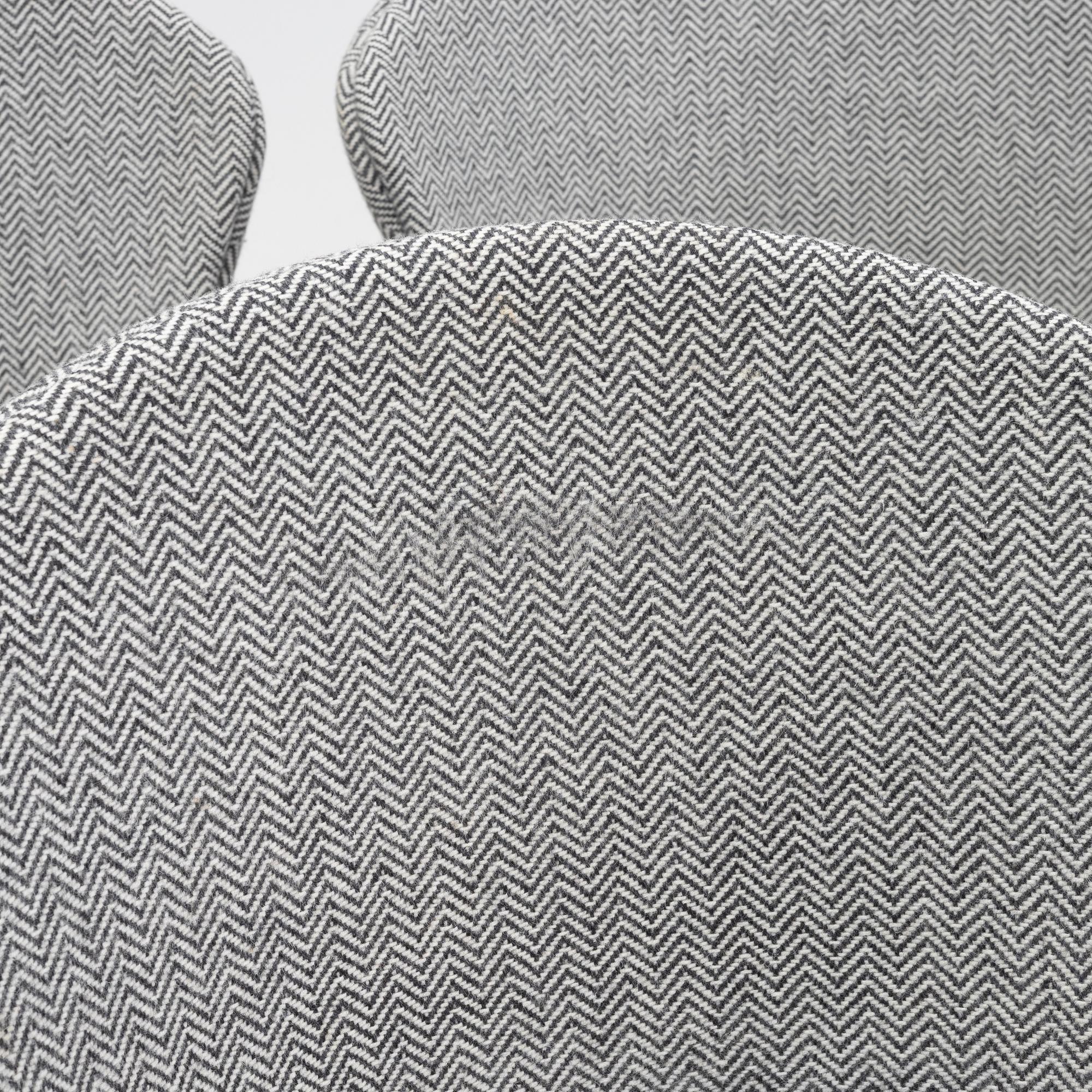 A set of six 'Miss Holly Upholstered' by Jonas Lindvall for Stolab designed 2018.