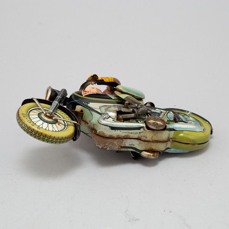 A tinplate Arnold Mac 700 motorcycle, Germany, 1950s.