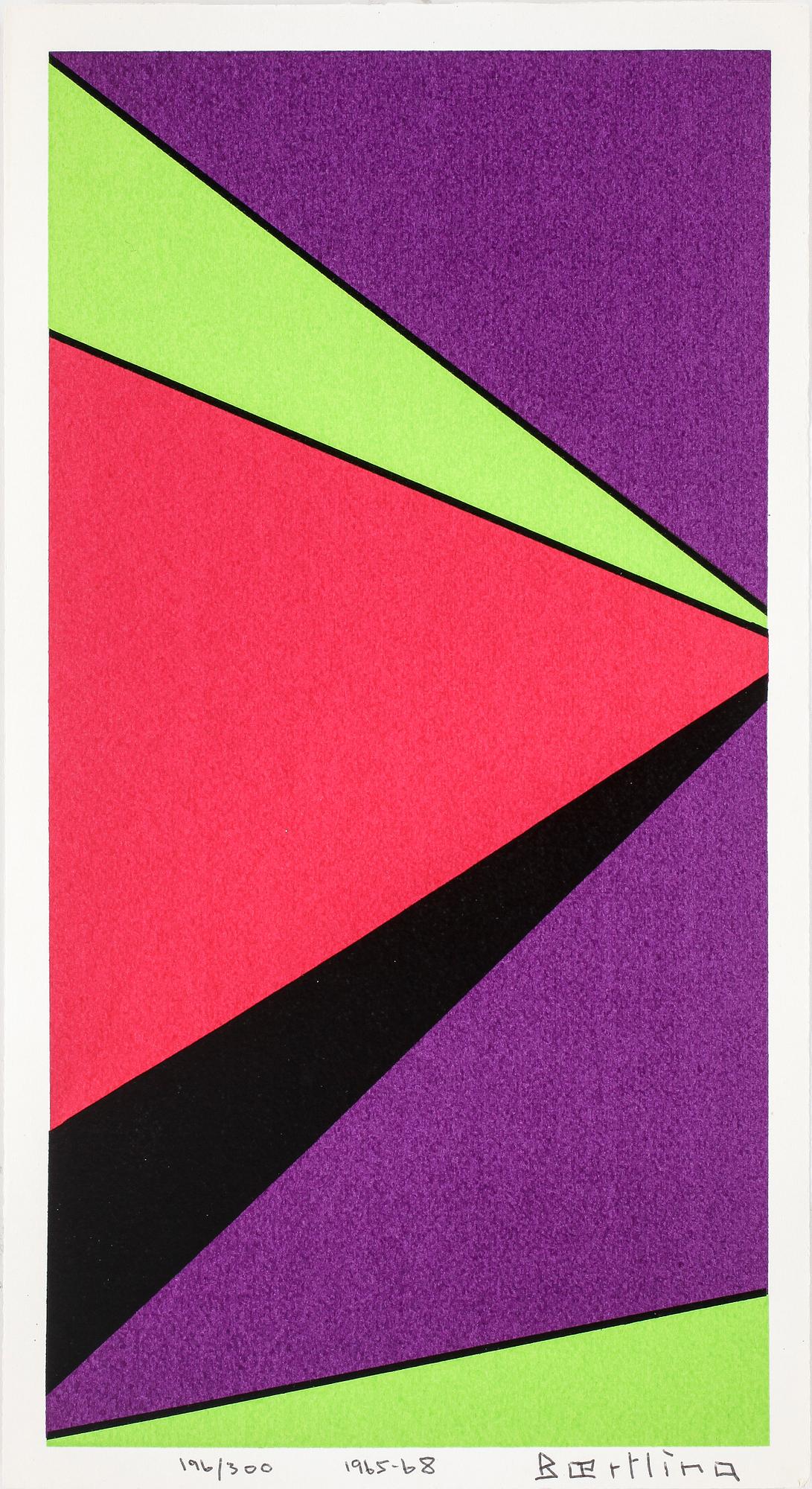 OLLE BAERTLING, färgserigrafi, 1965-68, signerad och numrerad 196/300.