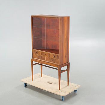 A vitrine cabinet by Svante Skogh for Seffle Möbelfabrik, second half of the 20th century. CITES-certificate.
