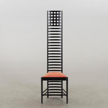 CHARLES RENNIE MACKINTOSH,  stol, "Hill house 1", Cassina, Italien,omkring år 2000.