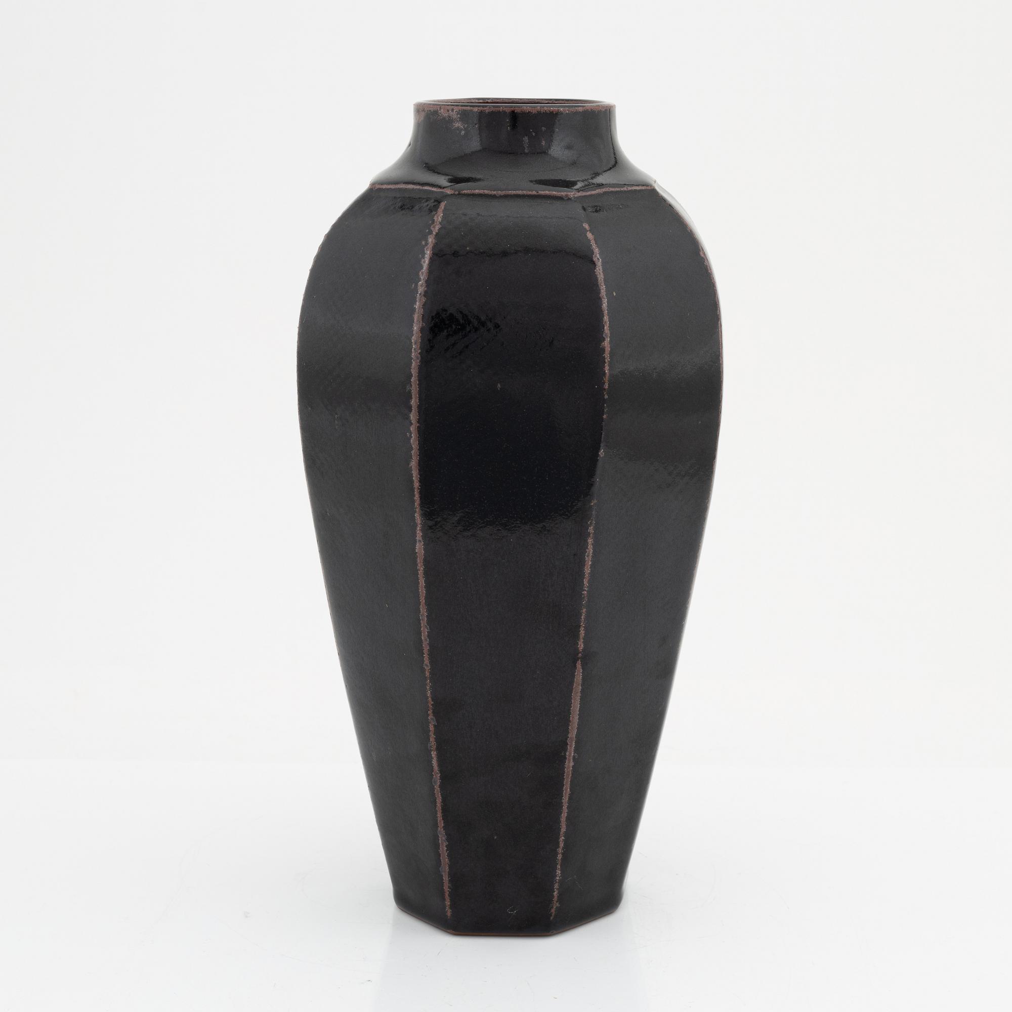 Tomas Anagrius, a stoneware vase, signed.