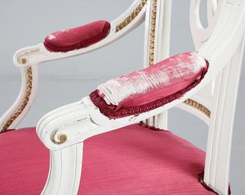 STOL, gustaviansk stil, 1800-tal.