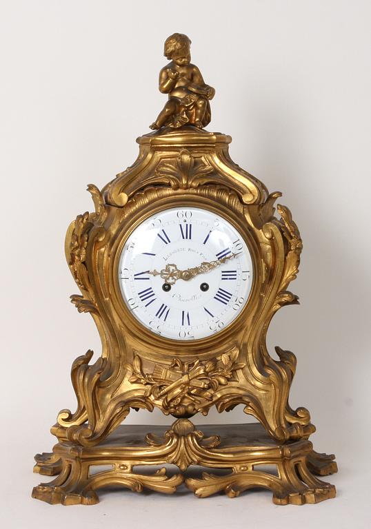 BORDSPENDYL, rokokostil, 1800-tal.