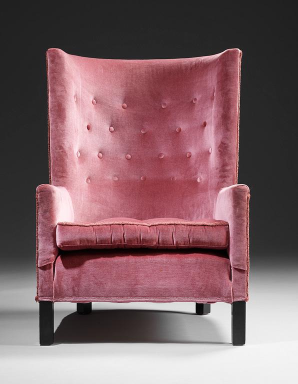 An Uno Åhrén arm chair by Svenskt Tenn 1931.