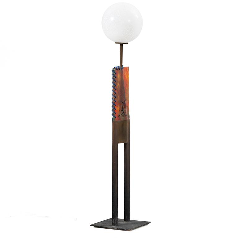 Kjell Engman, Floor lamp/sculpture, Kosta Boda, 2005.