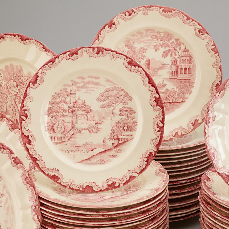 A Rörstrand 'Bengali' dinner service, Sweden. (91 pieces).