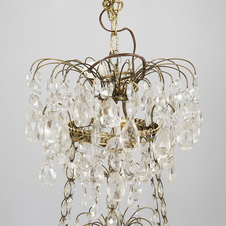 An early 20th century chandelier.