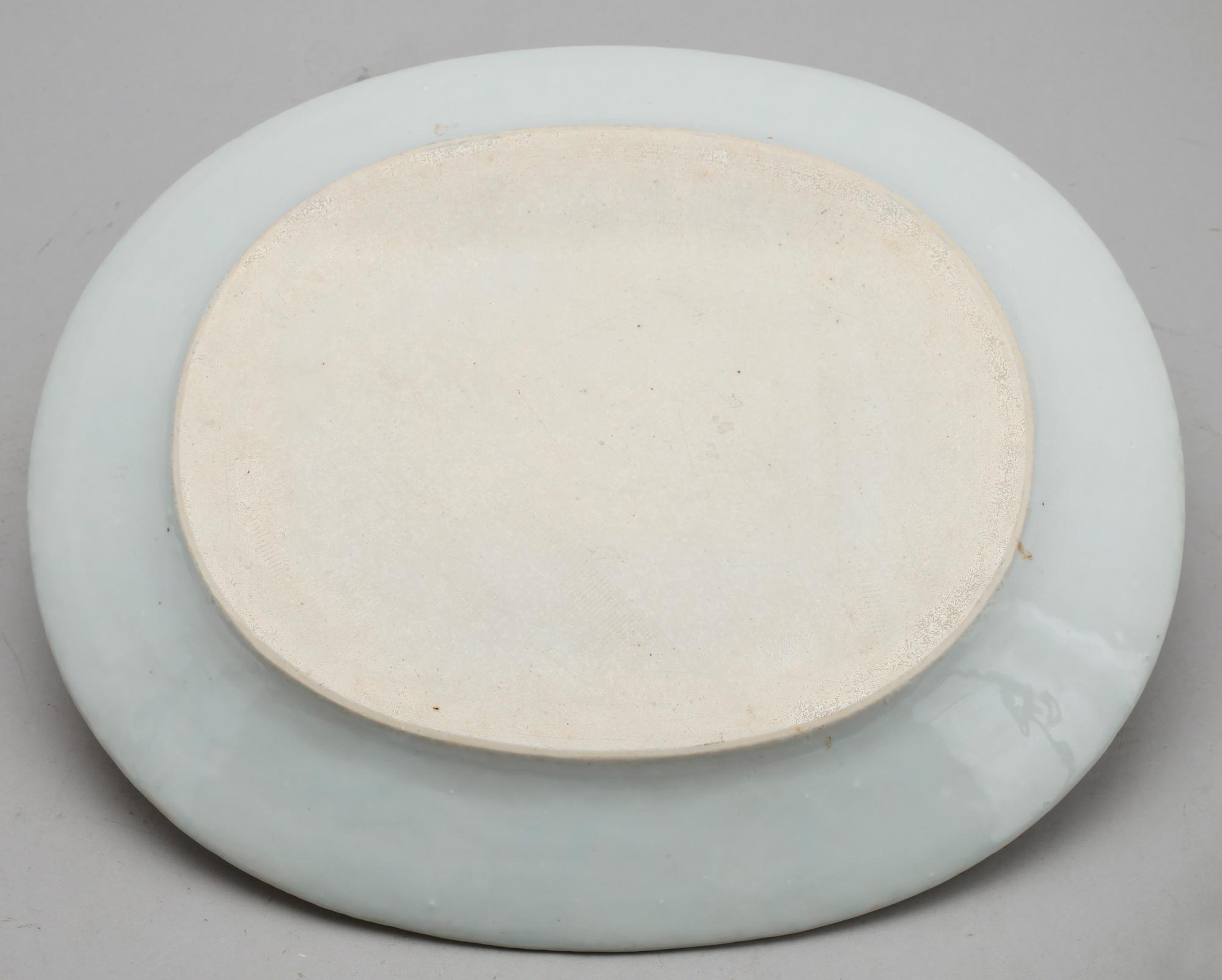 STEKFAT, porslin, Kina, 1700-/1800-tal.