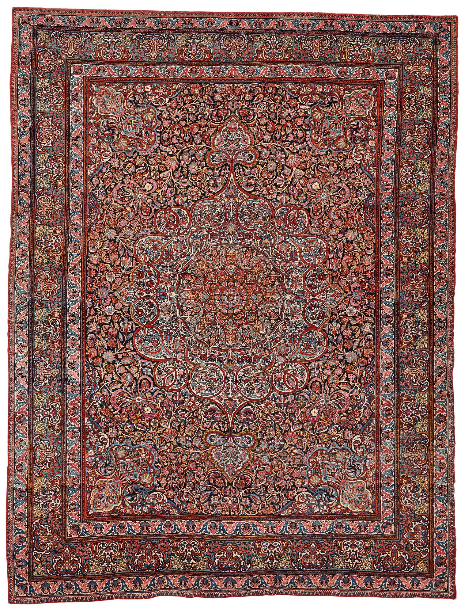 Matta, semiantik Teheran/Semnan, ca 247 x 189 cm.