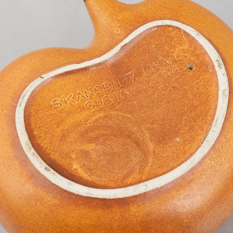 Lisa Larson, figuriner, 5 st, ur serien "Skansen", Gustavsberg.