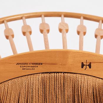 Hans J. Wegner, "Påfågelstolen / Peacock chair", Johannes Hansen, Danmark, 1950-60-tal.