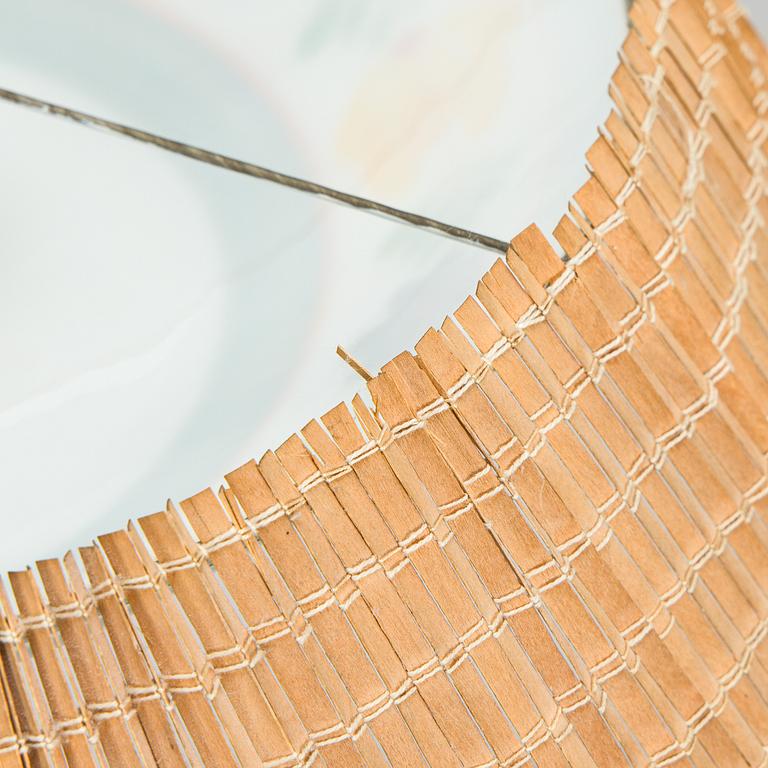 Paavo Tynell, A 1940s pendant ceiling light  for Taito and Kauklahden Lasitehdas.