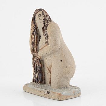 Lisa Larson, a unique chamotte stoneware sculpture.