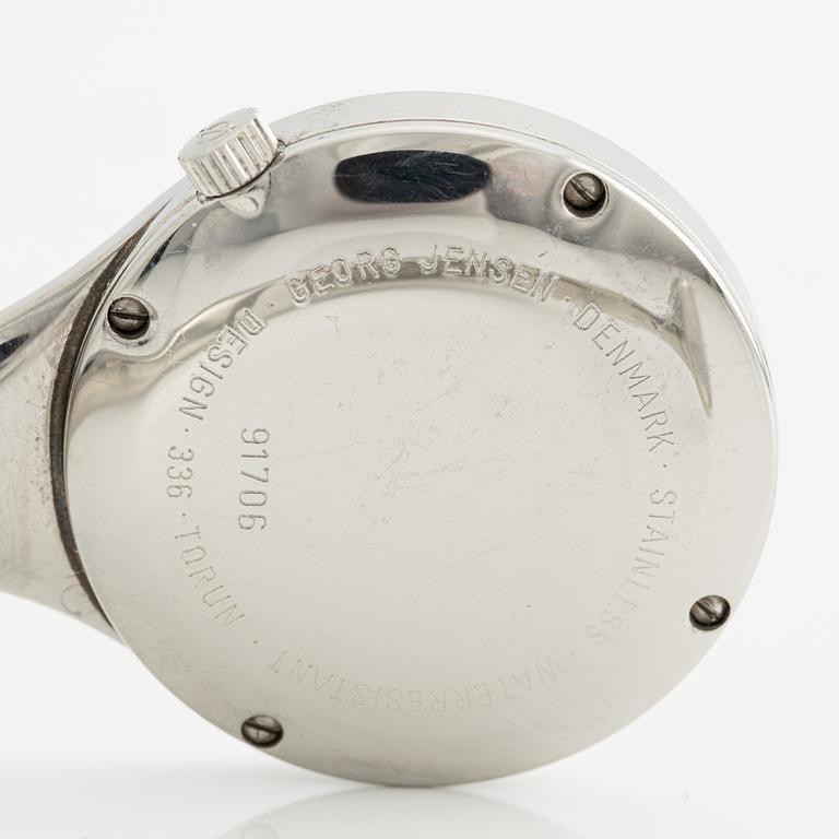 Georg Jensen, Vivianna, designed by Torun Bülow-Hübe, wristwatch, 26.5 mm.