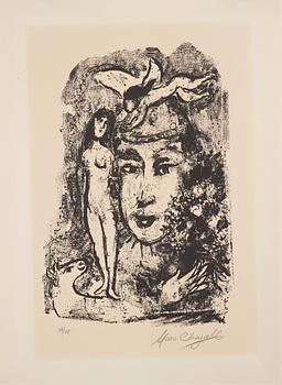 Marc Chagall, "Le Clown Blanc".