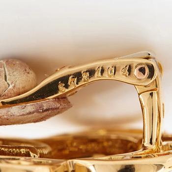 Cartier "Scarab" ett par örhängen.