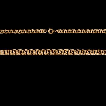 HALSLÄNK, 18K guld, kattfotstämplad, 1945. Vikt 24.0 g.