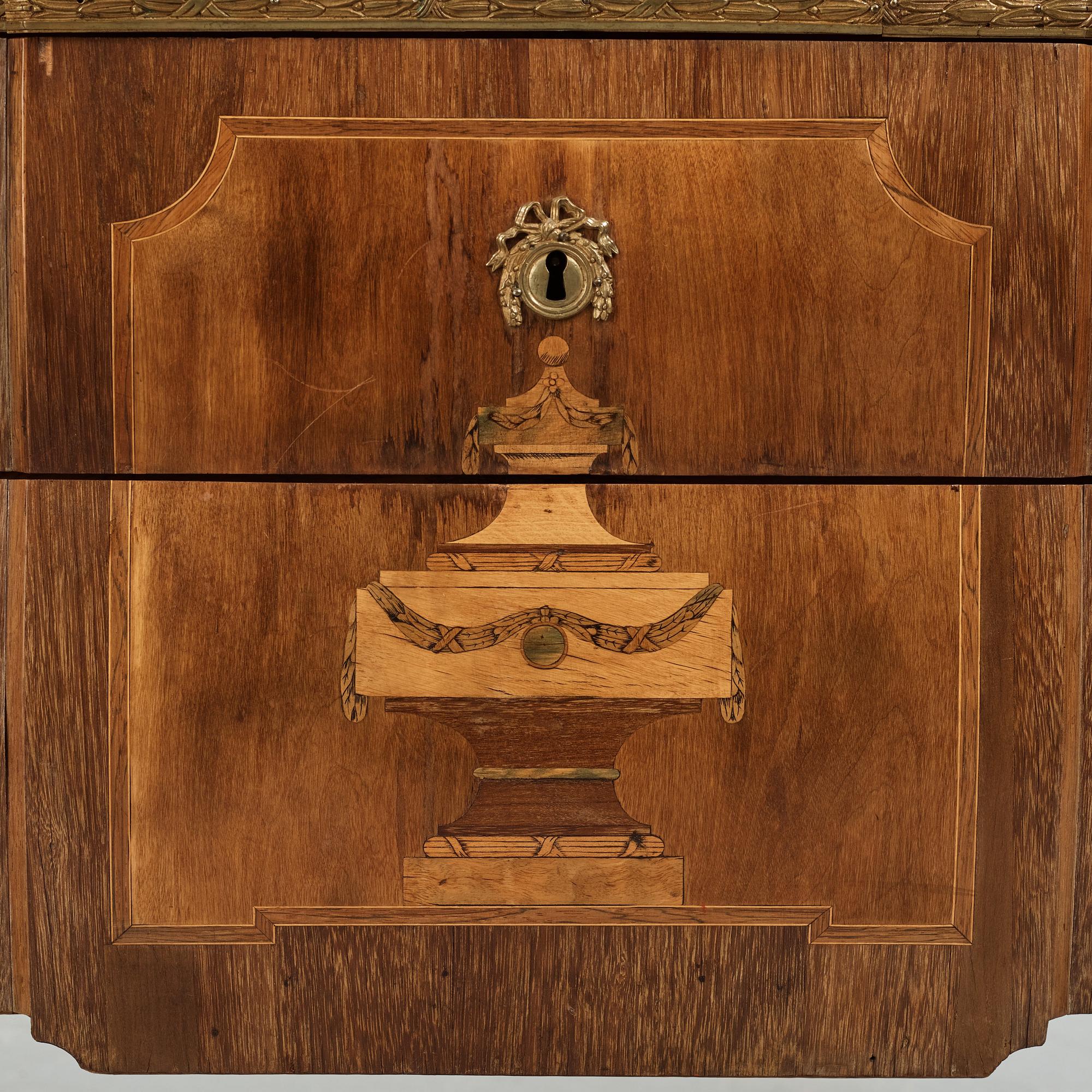 Byrå, Stockholmsarbete 1700-talets senare del, Gustaviansk.