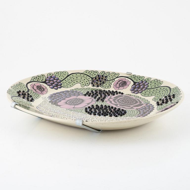 Birger Kaipiainen, fat, "Anemone", Arabia, Finland, 1981.