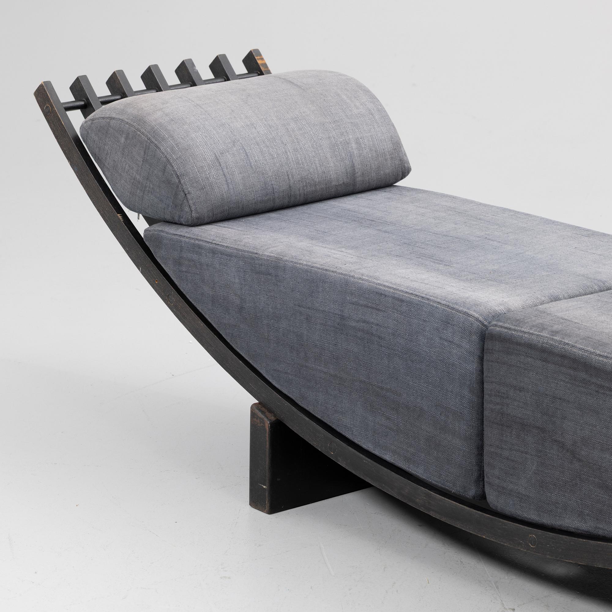 Jonas Bohlin, Daybed, “Concav”, Källemo, late 20th century.