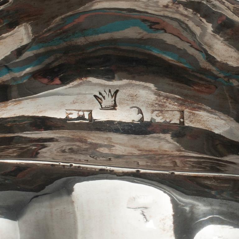 GRÄDDSNÄCKA, silver, Finland 1849. Vikt 138 g.