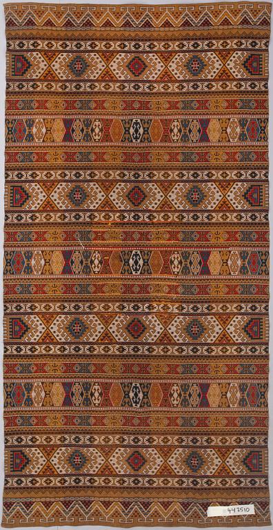 VÄVNAD, ull, Marocko. 278 x 142 cm.