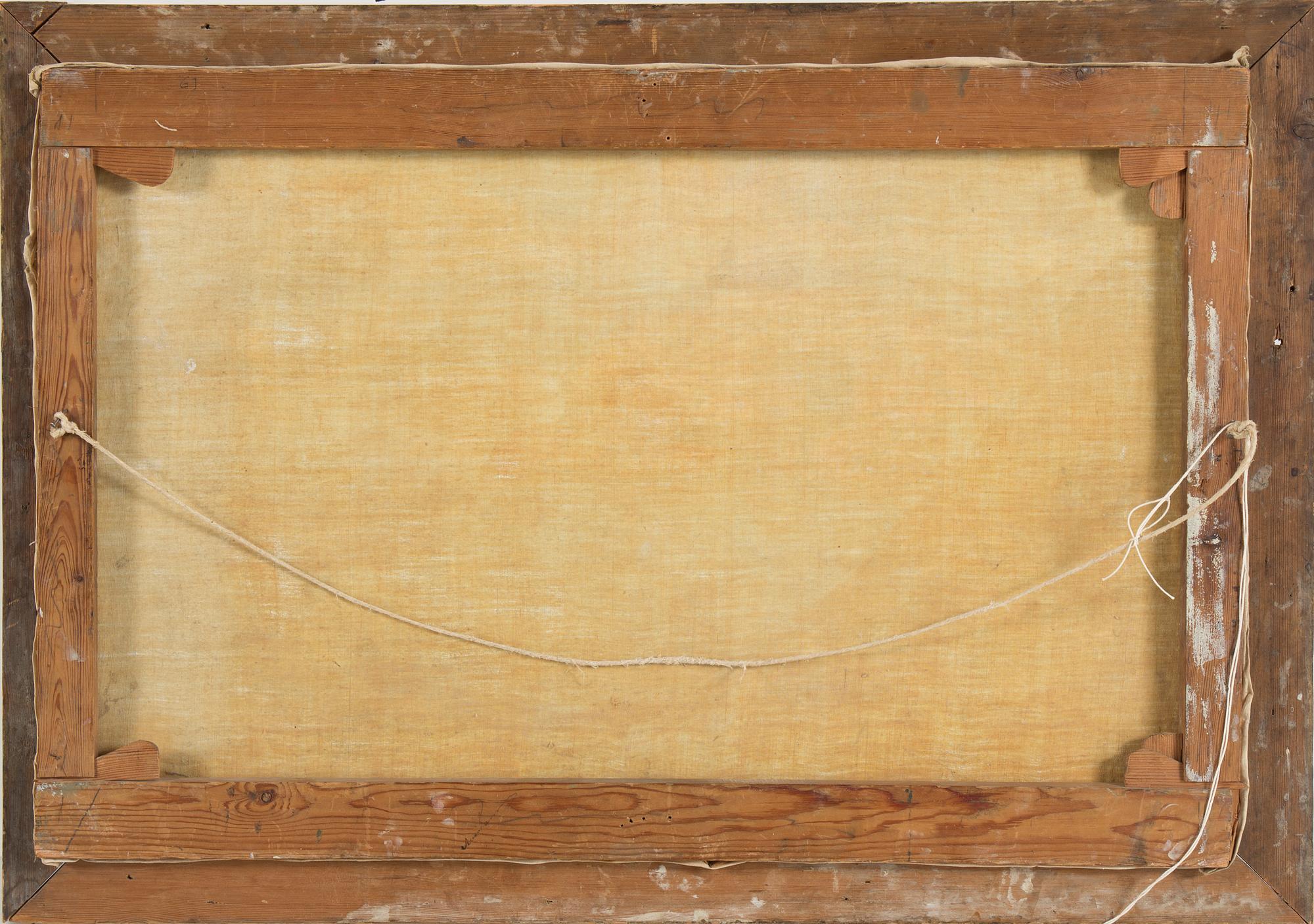 OLOF HERMELIN, oil on canvas, signed and dated 1890.