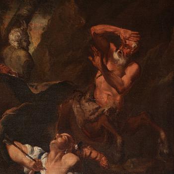 JEAN FRANCOIS DE TROY, hans krets. Uppfordrad duk 92,5 x 129 cm.