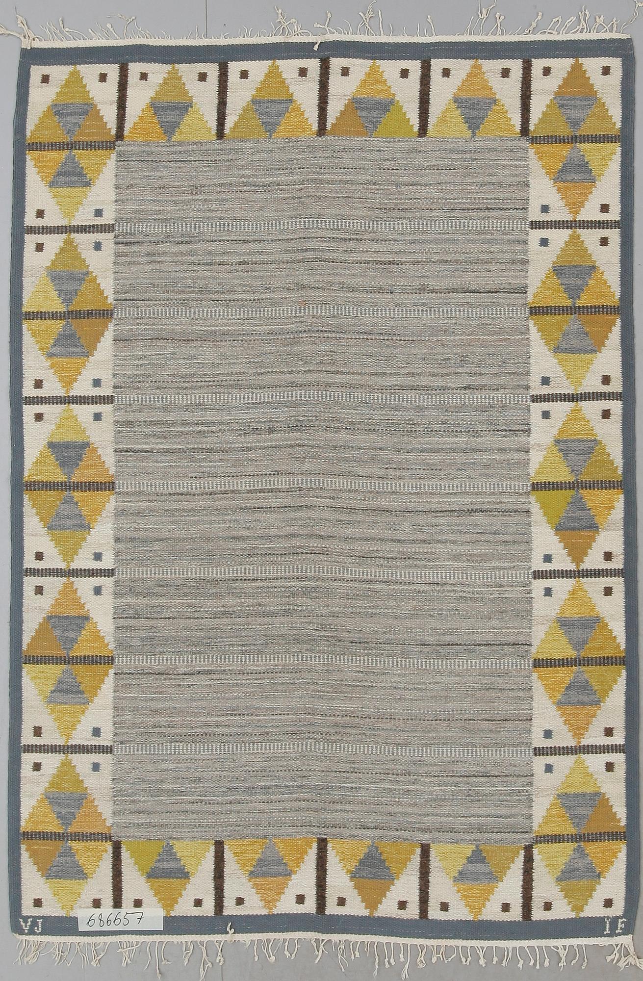 MATTA, rölakan, signerad VJ samt IF. Ca 210 x 146 cm.