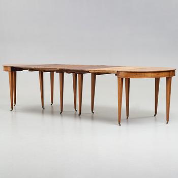 A Swedish 19th century dinner table.