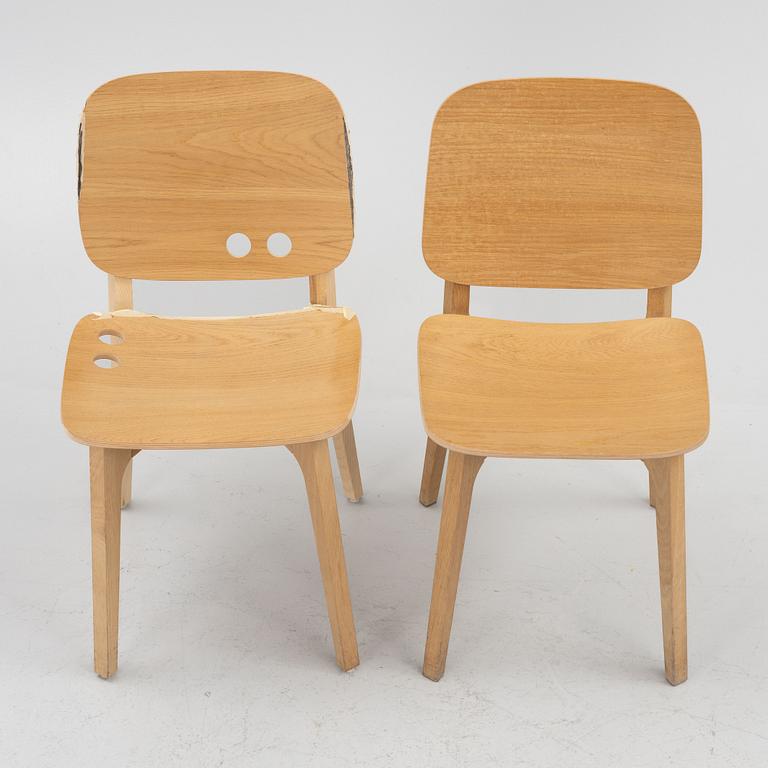 Claesson Koivisto Rune, chairs, 2 pcs, "Röhsska", Swedese, prototypes.