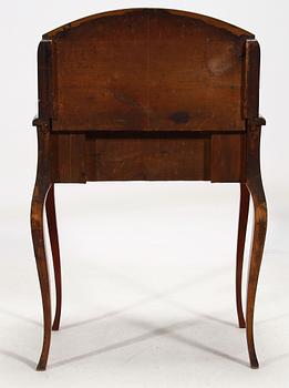 TOILETTEBORD, av Johan Jacob Eisenbletter (ebenist i Stockholm ca 1760-1813).