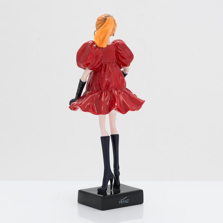 Lanvin, figurin, porslin, "Miss Lanvin 6", Franz, Limited Edition No. 368/800, 2007.