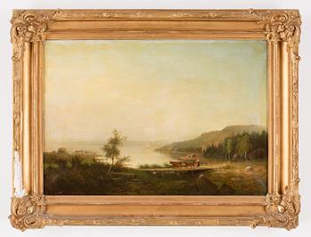 CARL PETER HALLBERG, olja på duk, sign och dat -71.