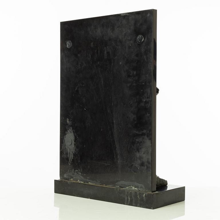 Gudmar Olovson, sculpture. Signed. Numbered. Foundry mark. Bronze, total height 51 cm, length 35 cm.