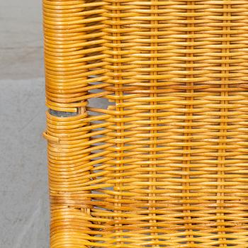 P3 Rattan Lounge Chair by Tito Agnoli for Pierantonio Bonacina, 1960s.