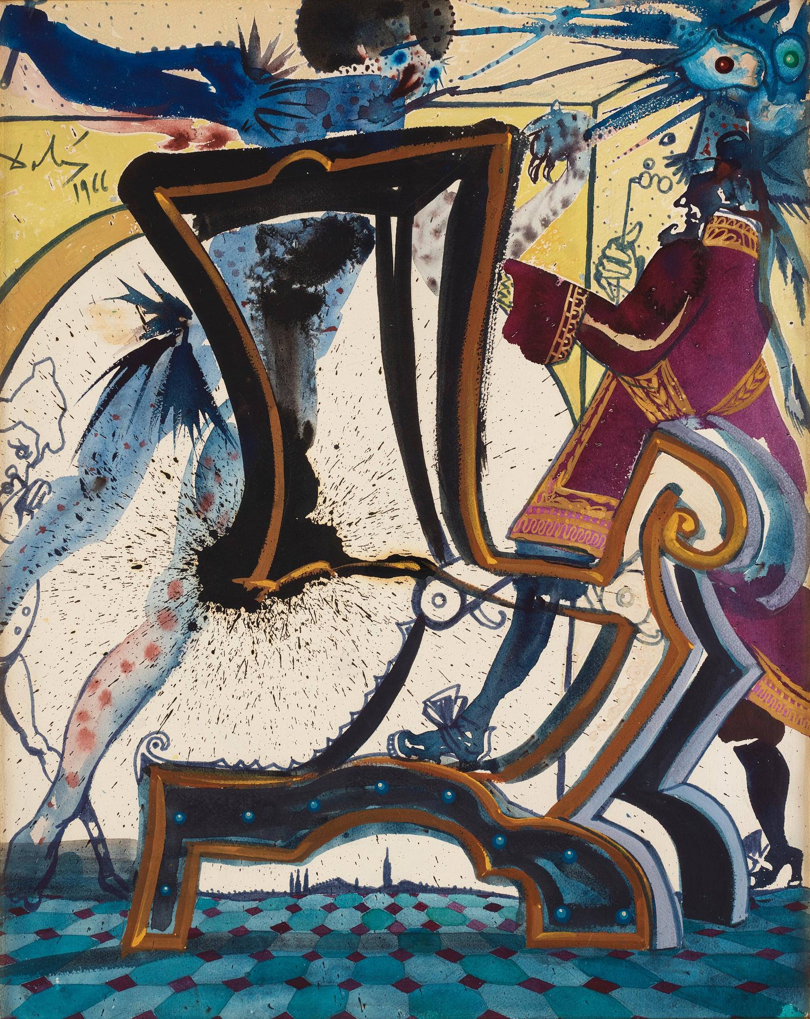 Salvador Dalí, Kejsarens nya kläder ur Hans Christian Andersens saga.