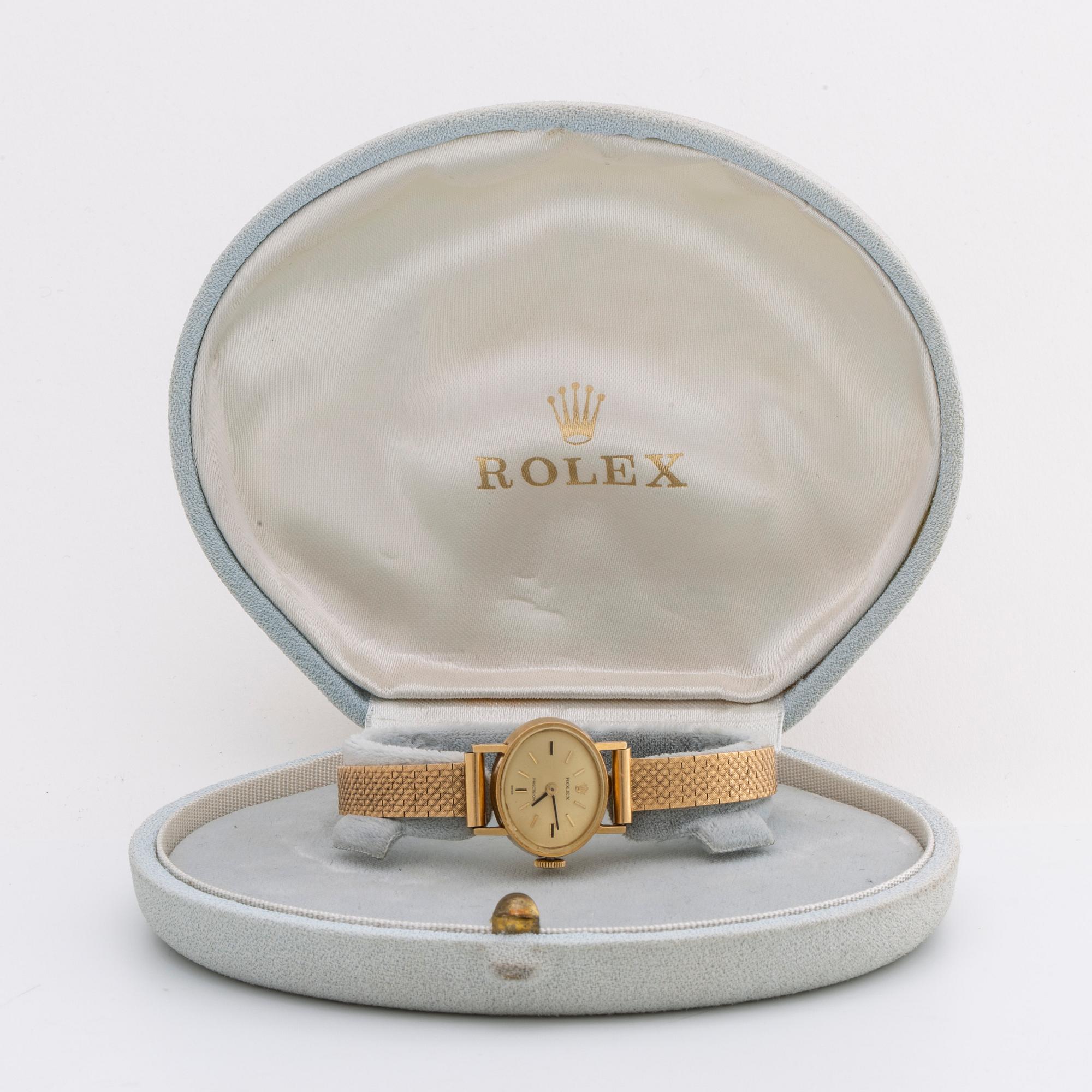 ROLEX, Precision, armbandsur, 18 mm.