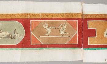 BEMÅLAD VÅD, empire, 1800-talets första hälft.