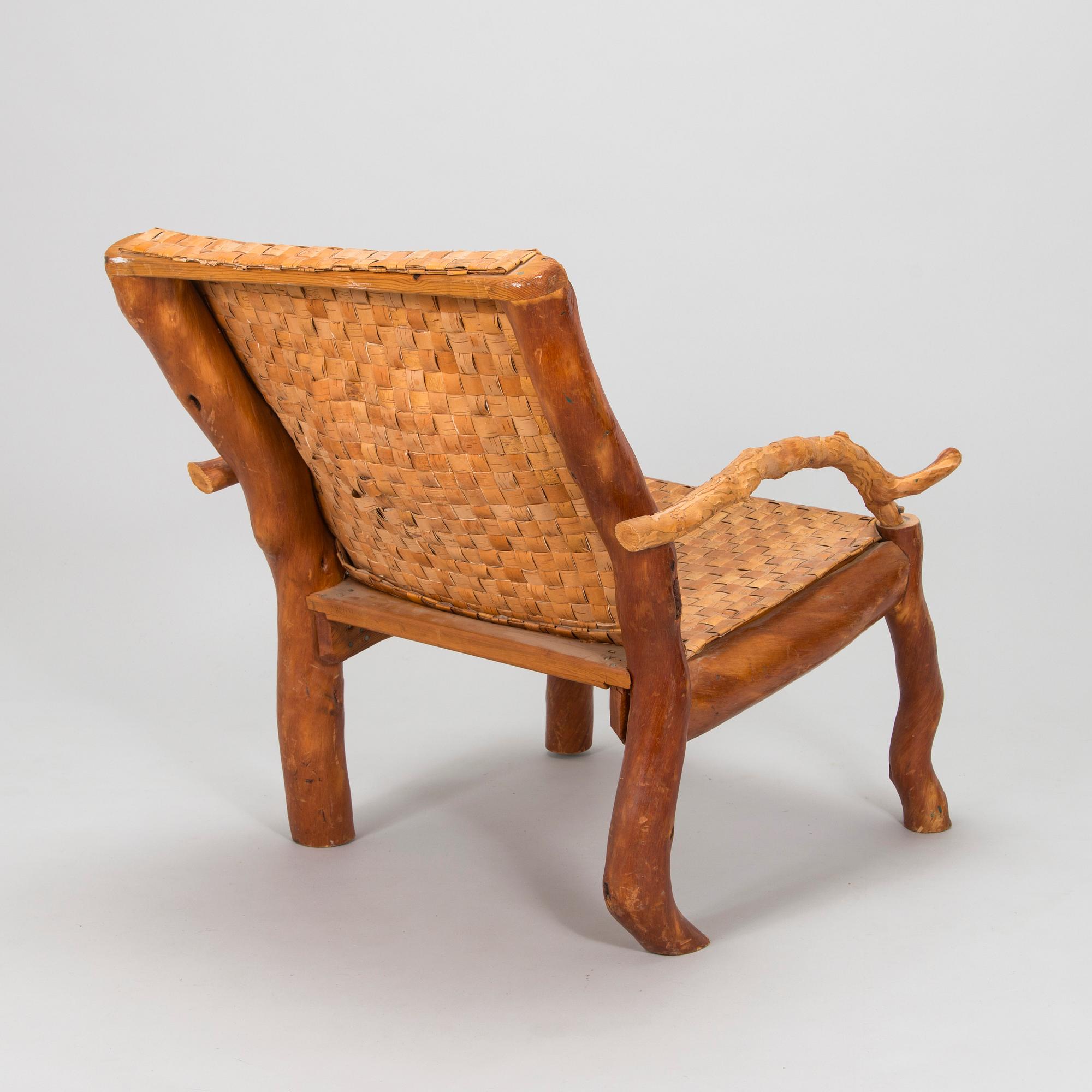 A mid-20th century armchair.